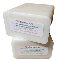 2 lb LOW SWEAT WHITE MELT AND POUR SOAP 100% All Natural Pure Low Sweating Base Clear Chemical Free Luxurious Glycerin Premium Glycerine Like Cold Process