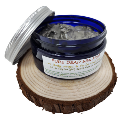 12 oz Dead Sea Mud Facial Mask Body Wrap 100% Pure Spa Grade