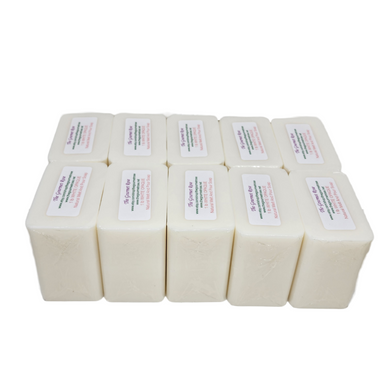 10 lb WHITE MELT AND POUR SOAP 100% All Natural Pure Base Opaque Chemical Free Luxurious Glycerin Premium Glycerine Bulk Wholesale