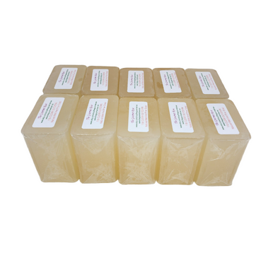 10 lb CLEAR MELT AND POUR SOAP 100% All Natural Vegetable Glycerine Clear Pure Glycerin Base Easy Soap Making Craft Case BULK WHOLESALE