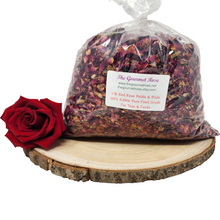 1 lb EDIBLE RED ROSE Tea Petals & Buds Culinary Topper Dry Roses Dried Real Wedding Flowers Confetti Flower Toss Herbal Bulk Wholesale 16 oz