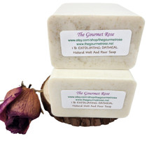 2 lb OATMEAL MELT AND POUR SOAP 100% All Natural Base Exfoliating Opaque Vegan Oat Opaque No Soy Gluten Free Glycerin