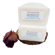 2 lb RAW SHEA BUTTER MELT AND POUR SOAP 100% All Natural Pure Unrefined Shea Nut Base Opaque No Chemical SLS SLES Free Soy Free Luxury Vegetable Oil Vegan Glycerin Premium Glycerine