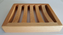 BEECHWOOD CURVED SOAP DISH Tray Deck Slatted Slotted Ladder BeeCH Wood Natural Wooden Wholesale Polished Varnished Sealed