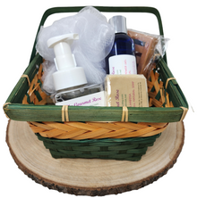 NATURAL SOAP BATH GIFT BASKET Set Liquid Foaming Hand Wash Handmade Bar Soap Dish Loofah Bath Wash Shower Gel Custom Made To Order