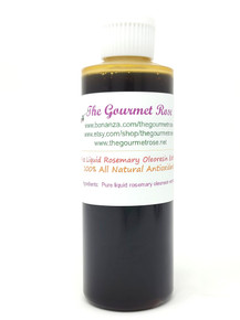4 oz LIQUID ROSEMARY EXTRACT OLEORESIN Pure 100% All Natural Oil Soluble Antioxidant FOOD GRADE ROE 2%