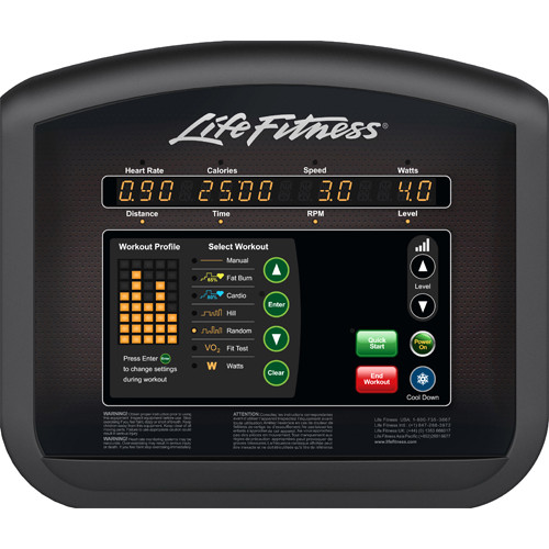 Life Fitness Activate Recumbent The Fitness Outlet