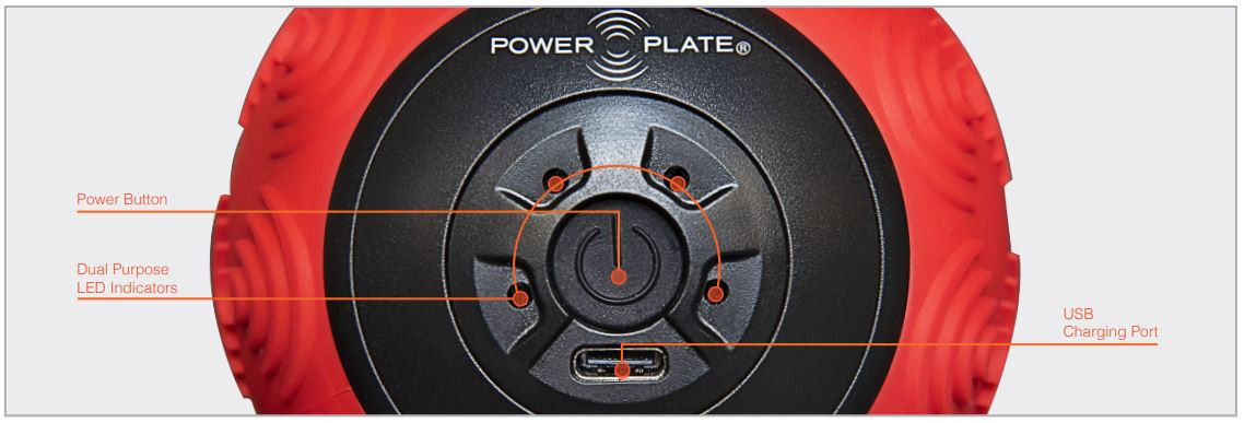 Power Plate Dual Sphere Cutting-Edge Vibrating Massager