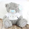 Personalised new baby teddy bear Me To You