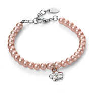 B4787 D for Diamond Girls Pearl Bracelet