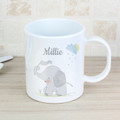 Personalised Childrens Plastic Mug - elephant