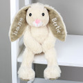 Personalised child's soft bunny toy