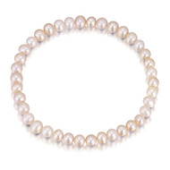Girls pink pearl bracelet 