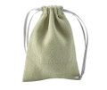 Soft green pouch