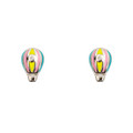 Girls hot air balloon earrings by D for Diamond E6327
