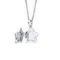 Girls star locket pendant by D for Diamond P5361