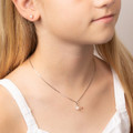 Childrens Pearl necklace and pendant available with matching bracelet and earrings