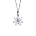 P5367W D for Diamond white flower pendant