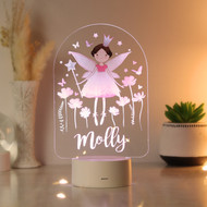 Personalised Fairy Colour Changing Night Light (P1013A49)