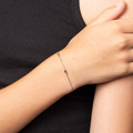 Silver Star Diamond Bracelet for children