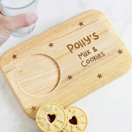 Personalised kids wooden food board