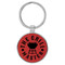 Enthoozies The Grill Master Red 1.5" x 3.5" Laser Engraved Keychain