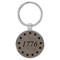 Enthoozies 1776 USA Patriotic Gray 1.5" x 3.5" Laser Engraved Keychain