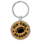 Enthoozies Football Tis the Season Bamboo 1.5" x 3.5" Laser Engraved Keychain
