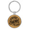 Enthoozies Coffee & Friends are the Perfect Blend Bamboo 1.5" x 3.5" Laser Engraved Keychain