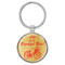 Enthoozies Life is a Beautiful Ride! Red Cycling Bicycle 1.5" x 3.5" Domed Keychain