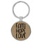 Enthoozies Faith Hope Love Religious Light Brown 1.5" x 3" Laser Engraved Keychain Backpack Pull
