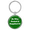 Enthoozies He Who Denied It Supplied It! Fart Green 1.5" x 3.5" Domed Keychain Backpack Pull