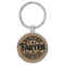 Enthoozies World's Best Farter I Mean Father Funny Light Brown 1.5" x 3" Laser Engraved Keychain Backpack Pull