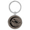 Enthoozies Scorpio Zodiac Sign Astrology Gray 1.5" x 3" Laser Engraved Keychain Backpack Pull