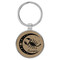 Enthoozies Scorpio Zodiac Sign Astrology Light Brown 1.5" x 3" Laser Engraved Keychain Backpack Pull