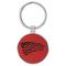 Enthoozies USA Flag We the People Patriotic Red 1.5" x 3" Laser Engraved Keychain Backpack Pull