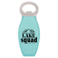 Enthoozies Lake Squad Laser Engraved Magnetic Bottle Opener - 1.75 Inches x 4.75 Inches