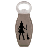 Enthoozies Sexy Witch Halloween Laser Engraved Magnetic Bottle Opener - 1.75 Inches x 4.75 Inches
