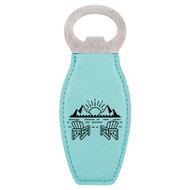 Enthoozies LaKe Life Sunset Adirondack Chairs Laser Engraved Magnetic Bottle Opener - 1.75 Inches x 4.75 Inches