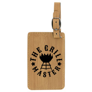 Enthoozies The Grill Master Laser Engraved Luggage Tag - 2.75 Inches x 4.5 Inches
