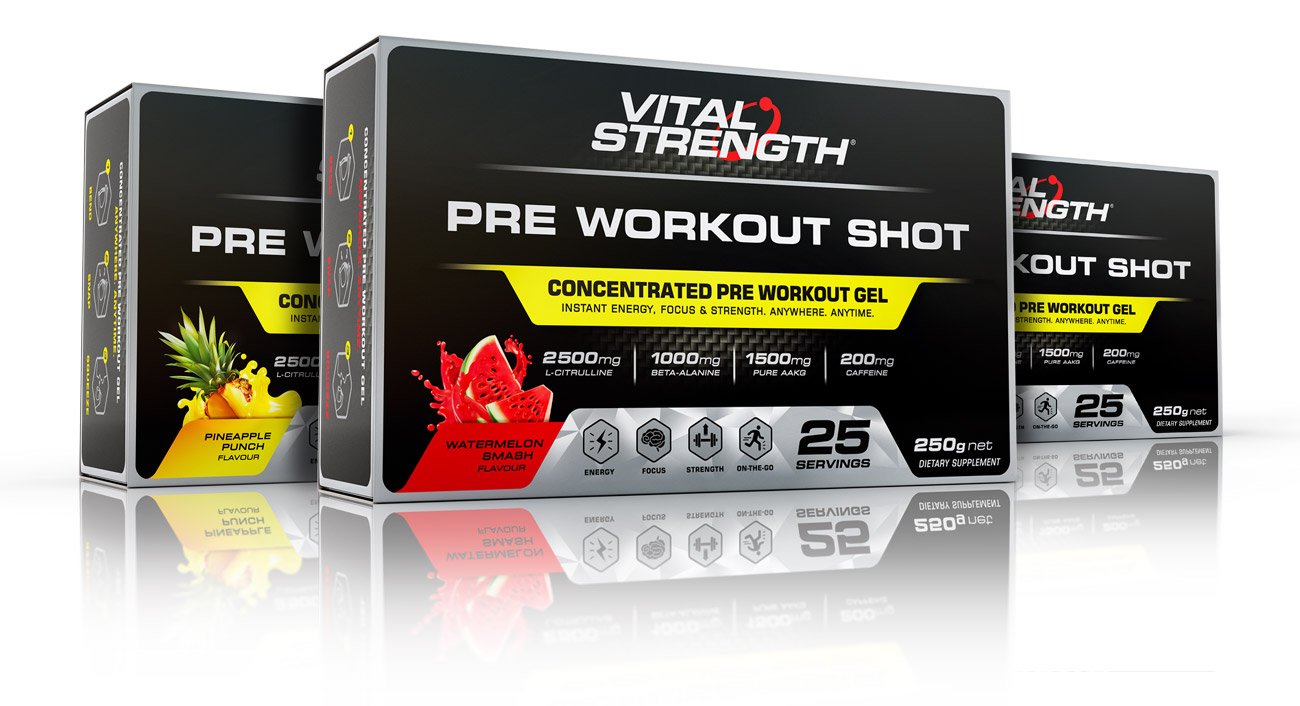 Pre Workout Shots Vitalstrength