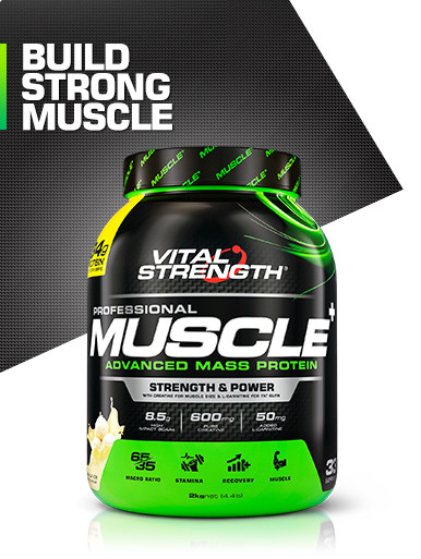 Pro Muscle Advanced Mass Protein Powder 