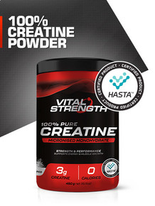 Creatine Monohydrate Powder (HASTA Certified)