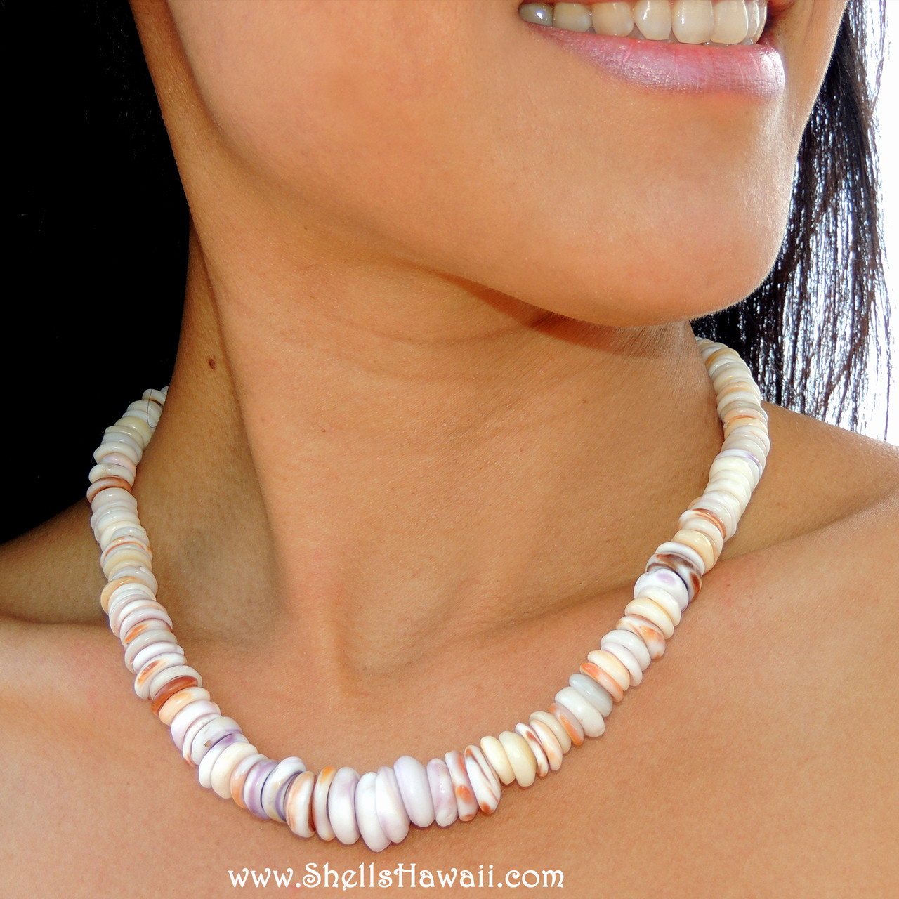 Hawaiian Rainbow Puka Shell Necklace Shellshawaii Com