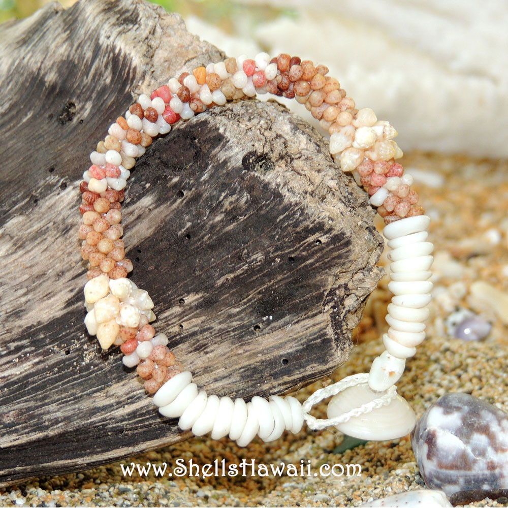 Cowrie Shell Bracelet set in natural and gold – WhatNaturalsLove.com
