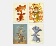 Greetings Cards: Charmed Creatures