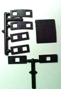 HOn3 MRGS Caboose Round Roof Cupola 1&2 window sides