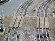 Atlas O 3-rail Railroad Grade Crossing Straight track