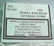 Optic Fiber .060 for Building Lighting Model Scenery