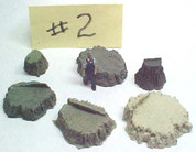 Stumps bag Assortment #2 cast resin All Scales see chart